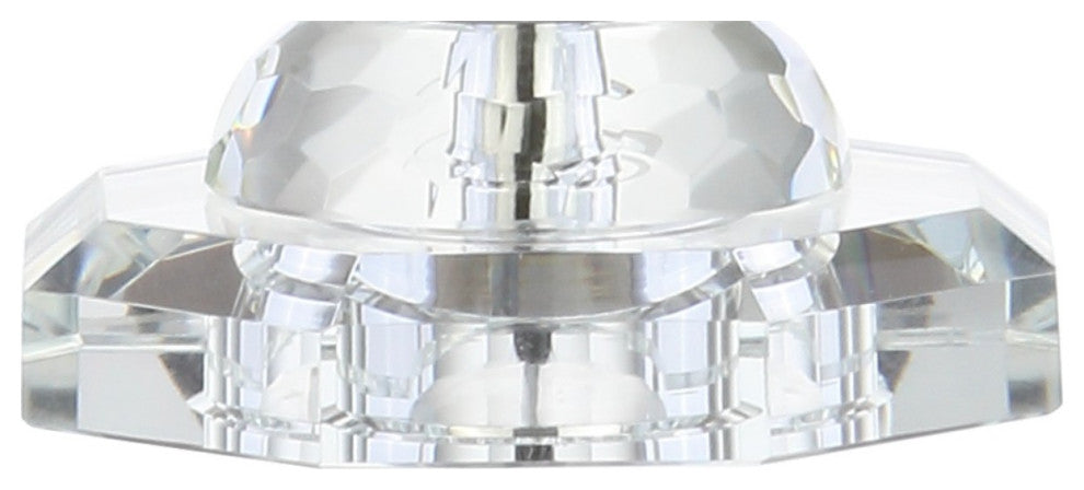 Day 24.5" Crystal Table Lamp, Clear