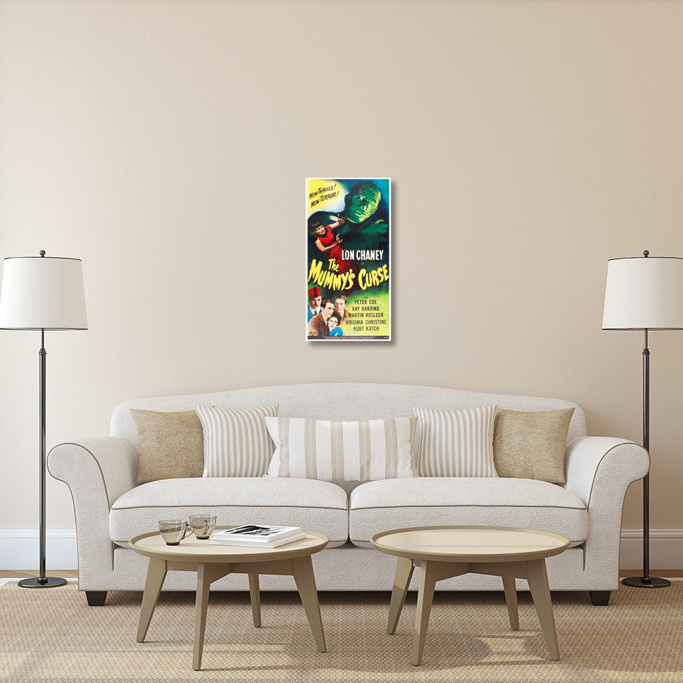 "Mummy's Curse" Stretched Canvas Giclee by Hollywood Photo Archive, 19x36"