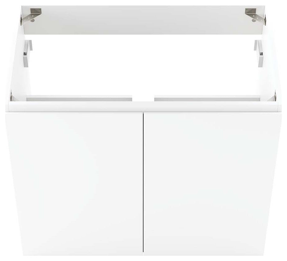 Vitality 30" Wall-Mount Bathroom Vanity, White