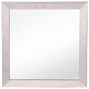 Grey Square Glass Mirror