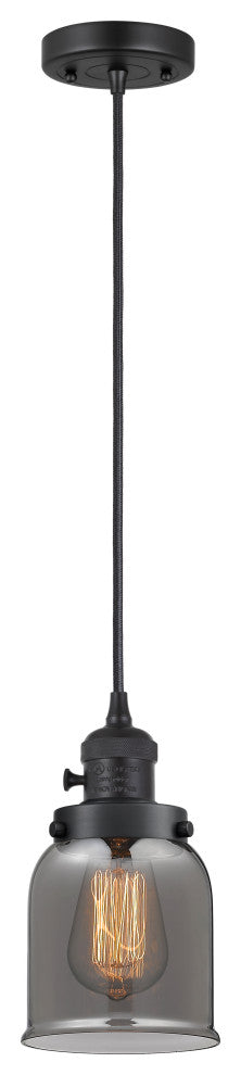 INNOVATIONS 201CSW-BK-G53-LED 1-Light Mini Pendant Matte Black