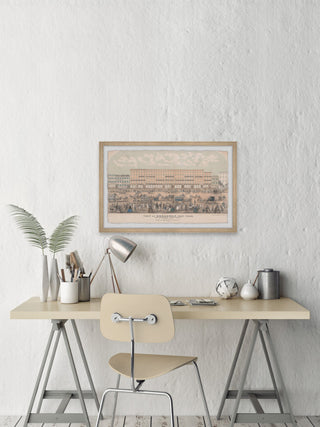 "The Broadway" Framed Painting Print, 45x30