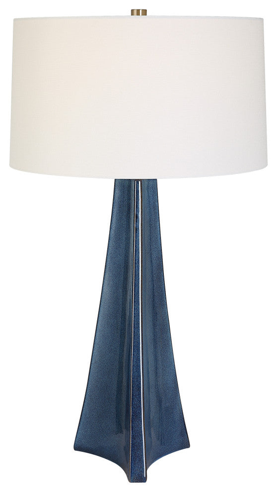 Uttermost Teramo Scalloped Ceramic Table Lamp