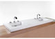 Lavatory Sink VCS 60 CUBE COLLECTION IN: 60.25x22x2, Glossy