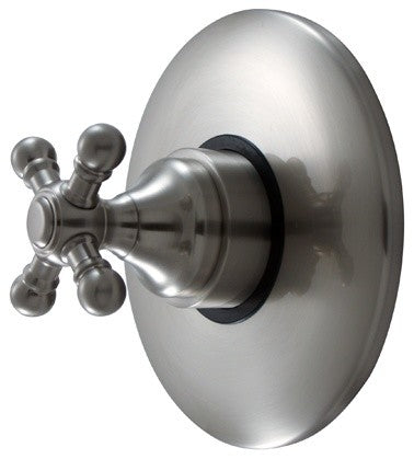 Kingston Brass Volume Control, Brushed Nickel