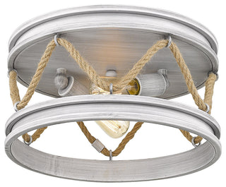 Chatham Flush Mount, Gray Driftwood