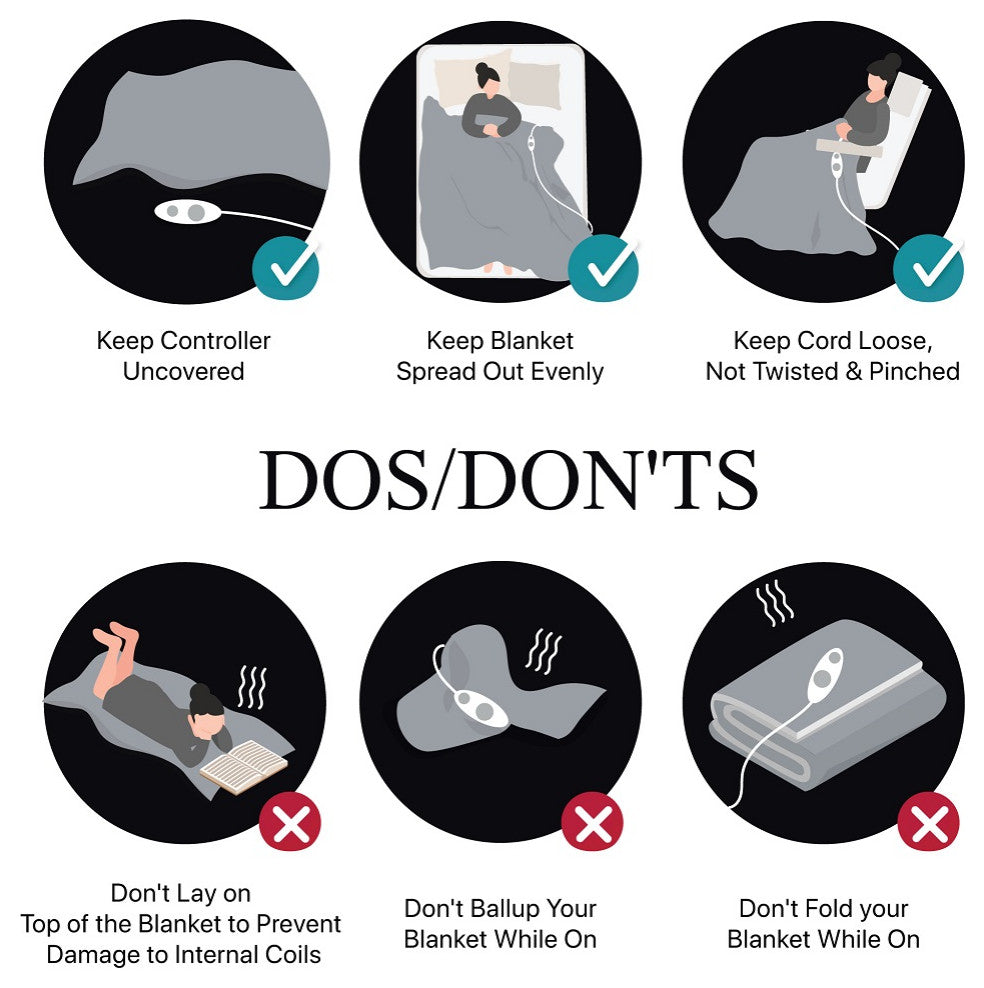 Beautyrest Heated Plush Heated Plush Blanket, Aqua