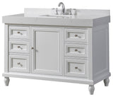 48" Classic Single Exclusive Bath Vanity, White