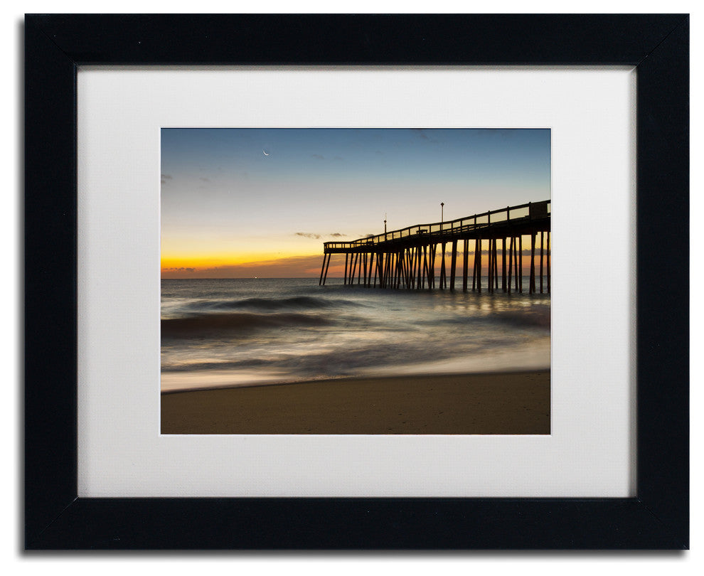 PIPA Fine Art 'Motion of the Ocean' Matted Framed Art, 14x11