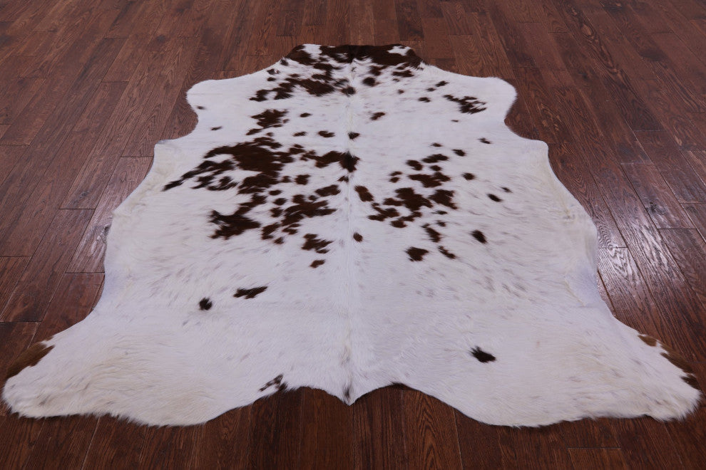 Organic Natural Hair-On Cowhide Area Rug 6' 5" X 6' 0" C1538