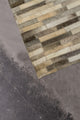 Natural Linear Cowhide Rug, 5'x8', Mixed Gray, 5'x8'
