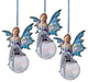 The Snow Fairy Goddess Holiday Ornament, Set of 3
