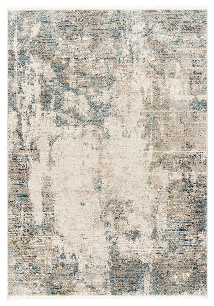 Surya Perugia PRG-2307 Machine Woven Area Rug, Medium Gray, 9'2" x 12'