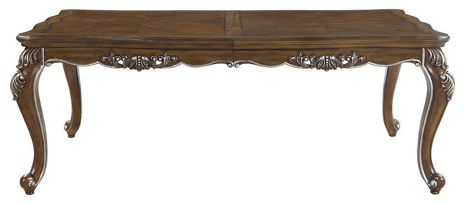 Acme Latisha Dining Table, Antique Oak Finish