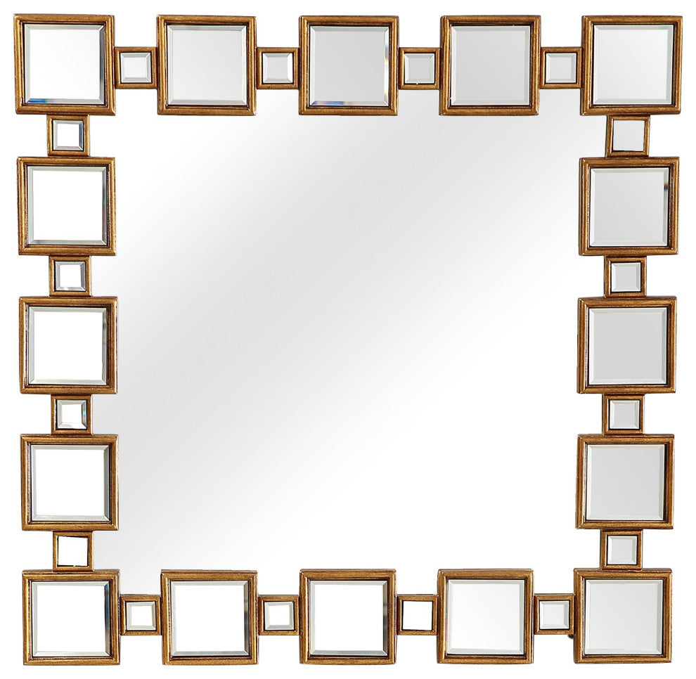 Sqaure Reflective Wall Mirror