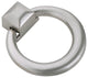 Utopia Alley Anello Ring Cabinet Pull, 1.6"x1.9", Brushed Nickel, 5 Pack