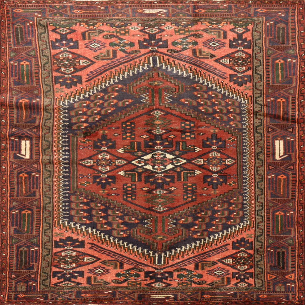 Ahgly Company Indoor Square Traditional Area Rugs, 3' Square