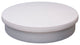 Sun Pad Round Resort Daybed, Chill White