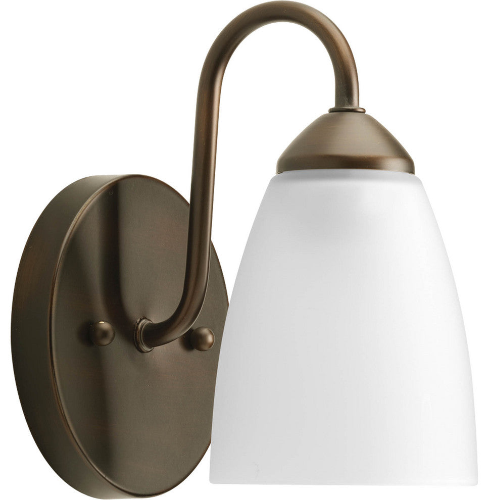 Progress Lighting 1-100W Medium Bath Bracket, Antique Bronze