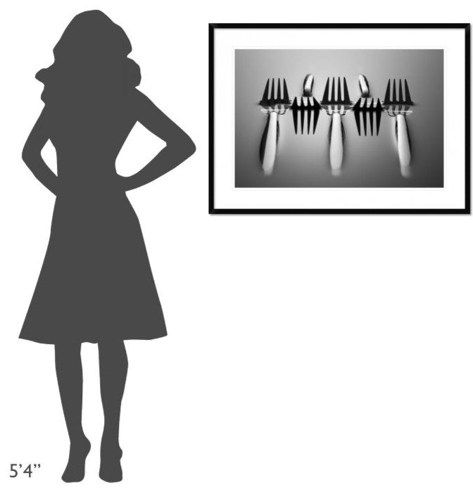"Drowning" Framed Digital Print by Wieteke De Kogel, 38"x28"