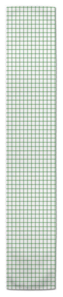 Green Plaid 16x72 Table Runner