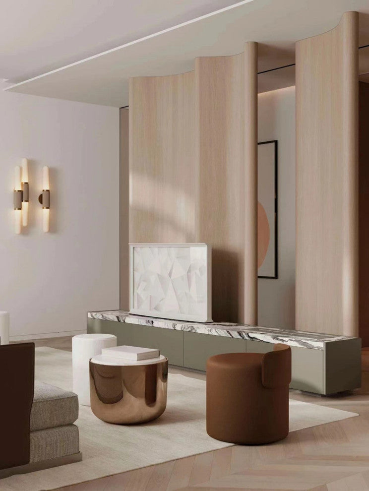 Luxury LED Wall Lamp in a Nordic Style for Dining Room, Restaurant, 2 Lights