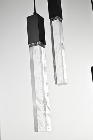 Home Living 36" Chandelier, Black