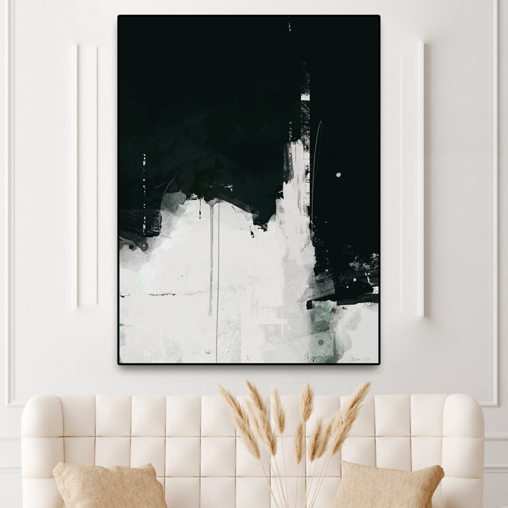 "Nightfall" Oversized Framed Canvas, 60" x 40"