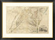 "Composite: Virginia, 1776" Framed Digital Print by Thomas Jefferys, 46x34"