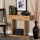Joren Contemporary Oak Effect Console Table