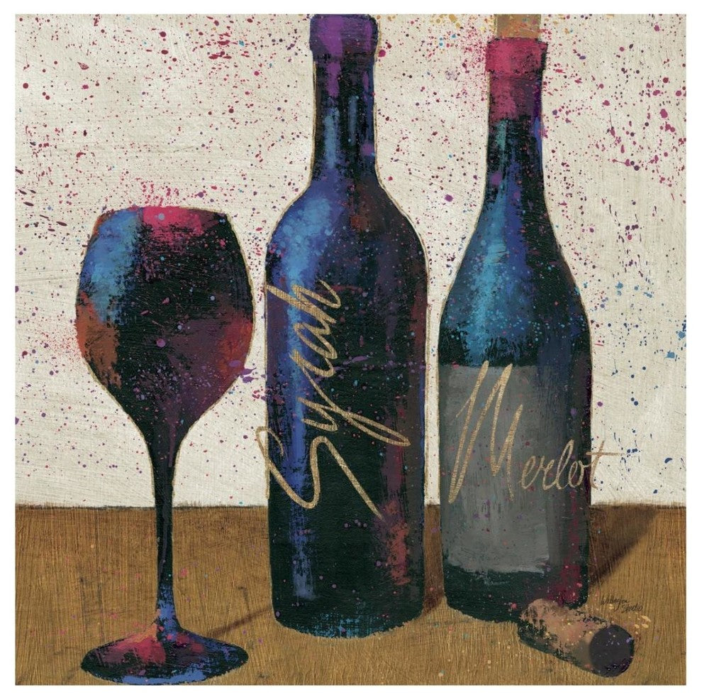 "Wine Splash Light II" Digital Paper Print by Wellington Studio, 32"x32"