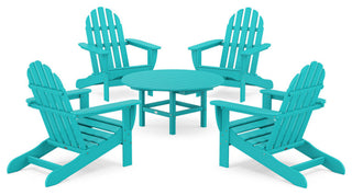Classic Adirondack 5-Piece Conversation Set, Aruba