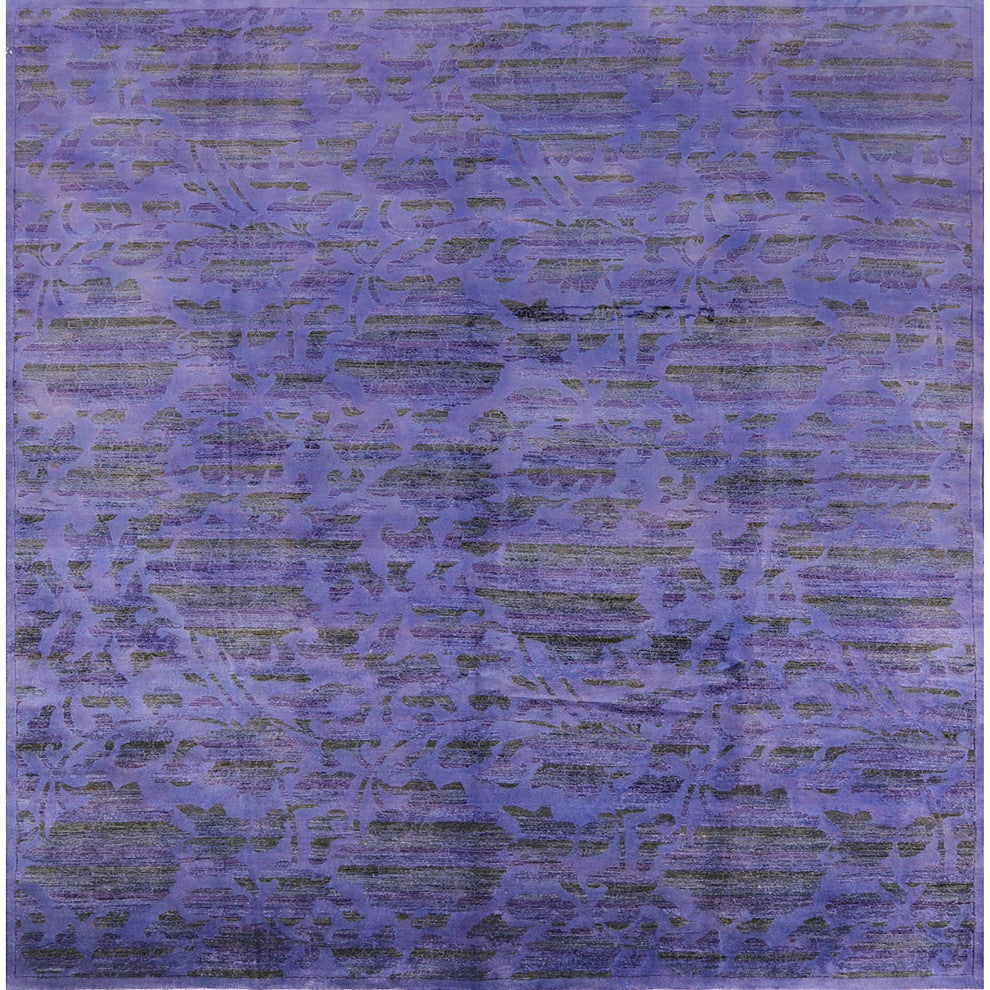 Ahgly Company Indoor Square Mid-Century Modern Area Rugs, 4' Square