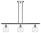 Innovations 516-3I-PC-G122-6 3 Light 36" Island Light, Polished Chrome