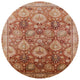 Ahgly Company Indoor Round Mid-Century Modern Area Rugs, 4' Round