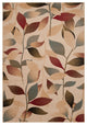Surya Riley RLY-5010 6'7"x9'6" Rug, Dark Red/Brown/Camel/Pear/Charcoal/Black/Tan