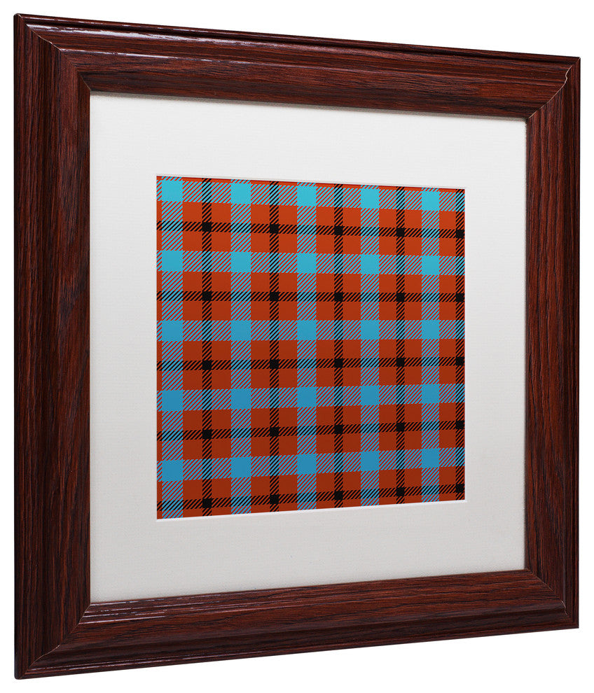 Color Bakery 'Group 06 A' Matted Framed Art, Wood Frame, White Mat, 11x11