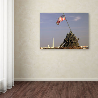 'Marine Corps Memorial' Canvas Art by CATeyes
