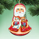 Santa Ropy-Poly Ornament