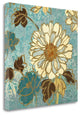 "Sophias Flowers II - Blue" By Wild Apple Portfolio, Gallery Wrap Canvas