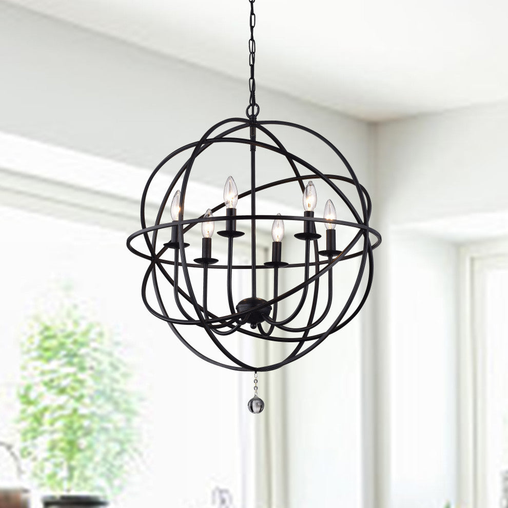 Devos 6-Light Globe Pendant