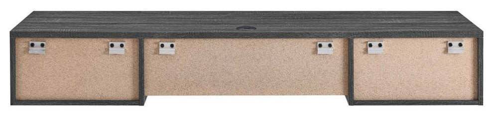 Render Wall Mount Wood Office Desk