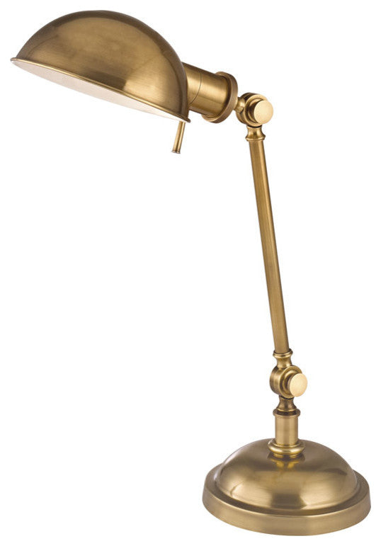 Girard 1-Light Table Lamp, Vintage Brass
