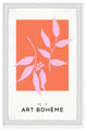 "Pinkish Glow" Framed Painting Print, 20x30