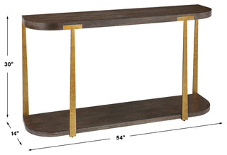 Palisade Wood Console Table