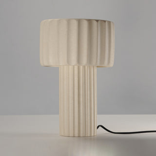 ET2 E25179 Delphi 14" Tall LED Accent Table Lamp - Sandstone