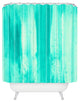Madart Inc Modern Dance Aqua Passion Shower Curtain