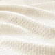 Madison Park Egyptian Cotton All-Season Woven Bedding Blanket, Ivory