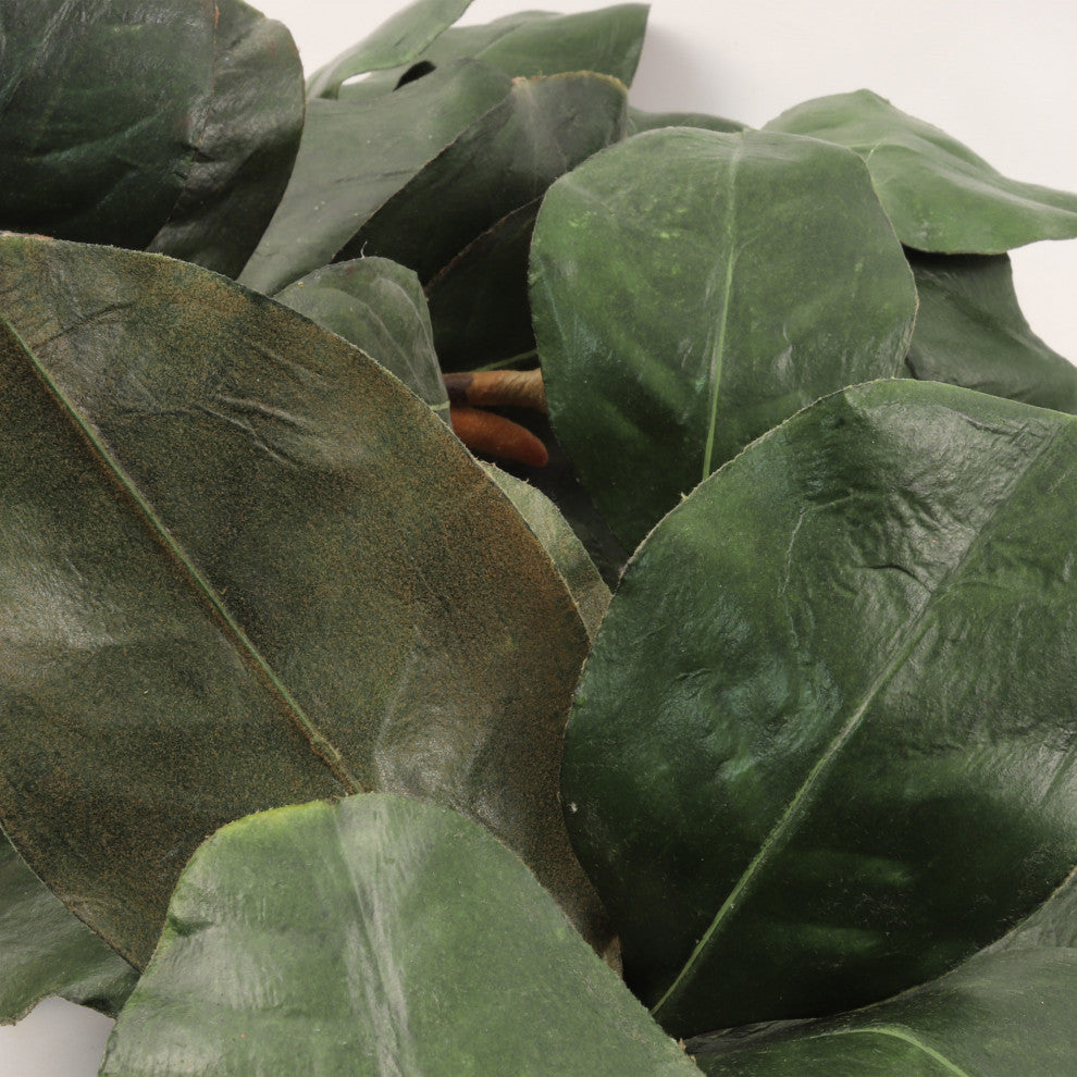 6' Magnolia Leaf Garland, Pack 2
