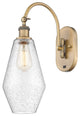 Innovations 518-1W-BB-G654-7-LED 1-Light Sconce, Brushed Brass
